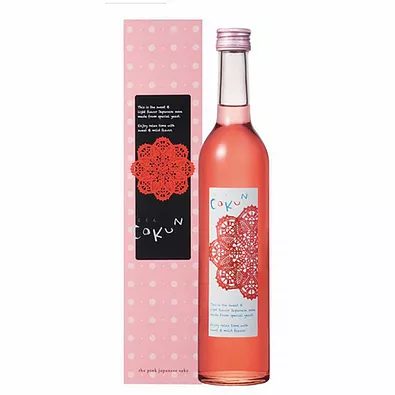 Sake authentique producteur japonais japon alcool vin artisanal cokun rosé junmai cadeau