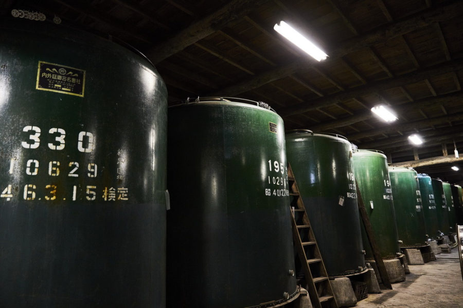 cuves pour fabrication saké