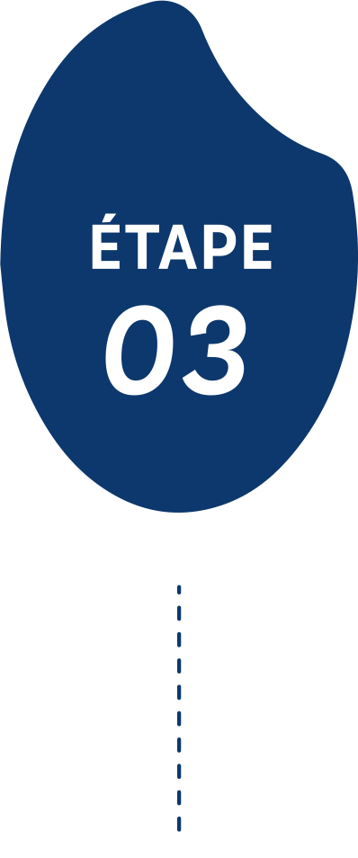 Etape 3 étape 3