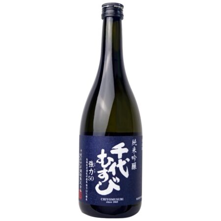 Bouteille de saké, format 720ml, Goriki 50 de la maison Chiyomusubi