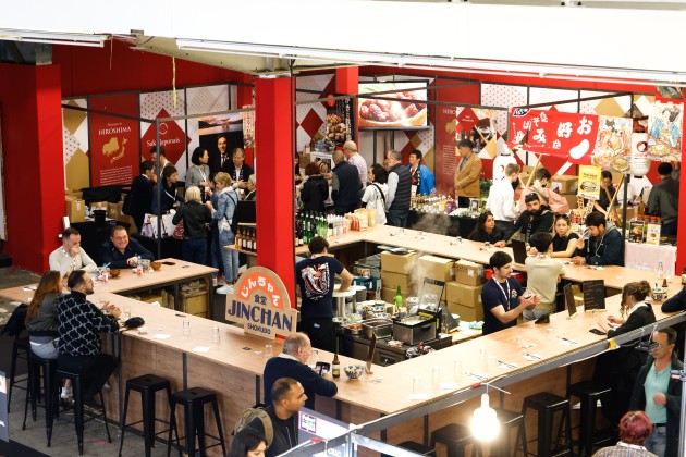 Photo des stands Hiroshima dans la foire gastronomique de Dijon