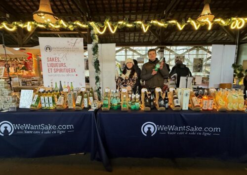 stand wewantsake au marché de noel japonais shizen