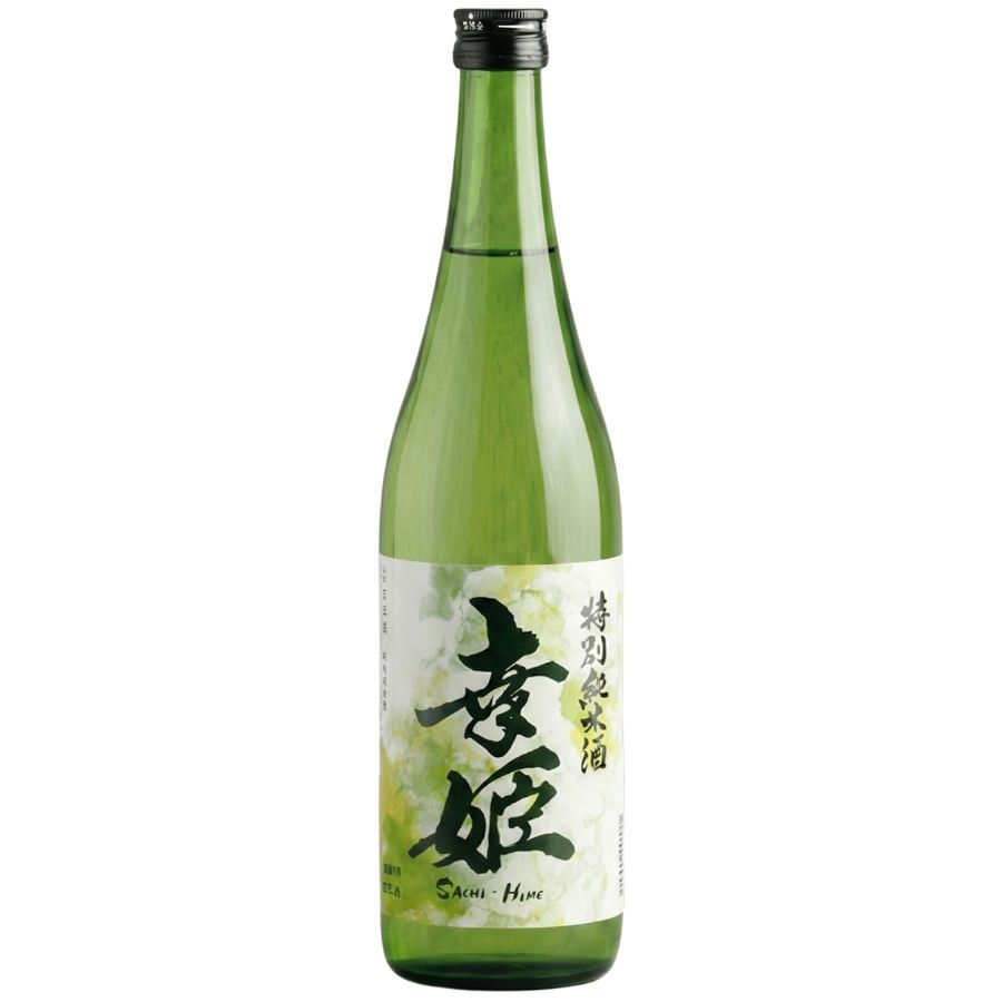WEWANTSAKE - We Want Sake - Saké - Liqueurs - Vente - Boutique - Spiritueux - Alcool - Vin - Japonais - Japon - Saga - Sachihime Tokubetsu Junmai 720ml bouteille sachihimetokubetsu junmai saké