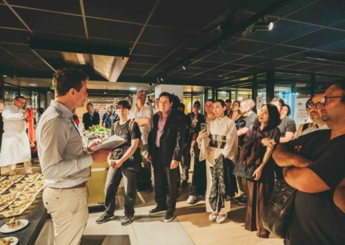 Invités de la rencontre entre gastronomie normande et japonaise