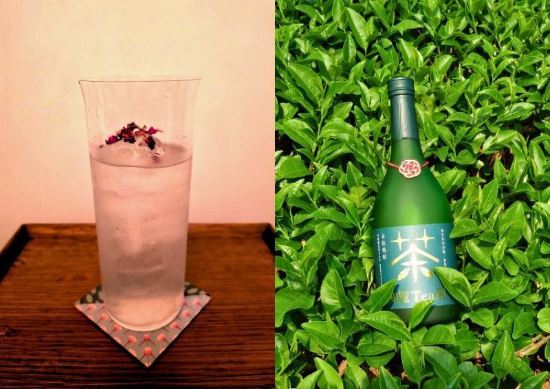 exemple cocktail avec shochu chiran tea chu