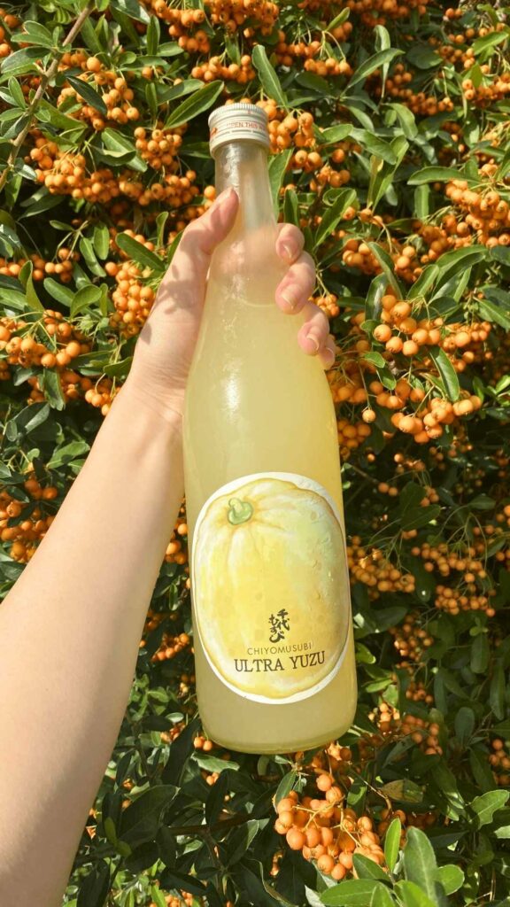 Bouteille liqueur de yuzu ultra yuzu